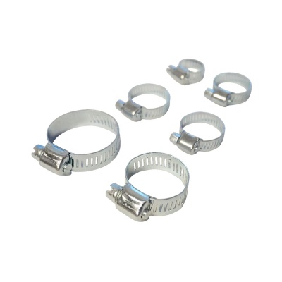 OPT-HT08 Хомуты червячные набор 6шт. 10-38 OPTIMUS