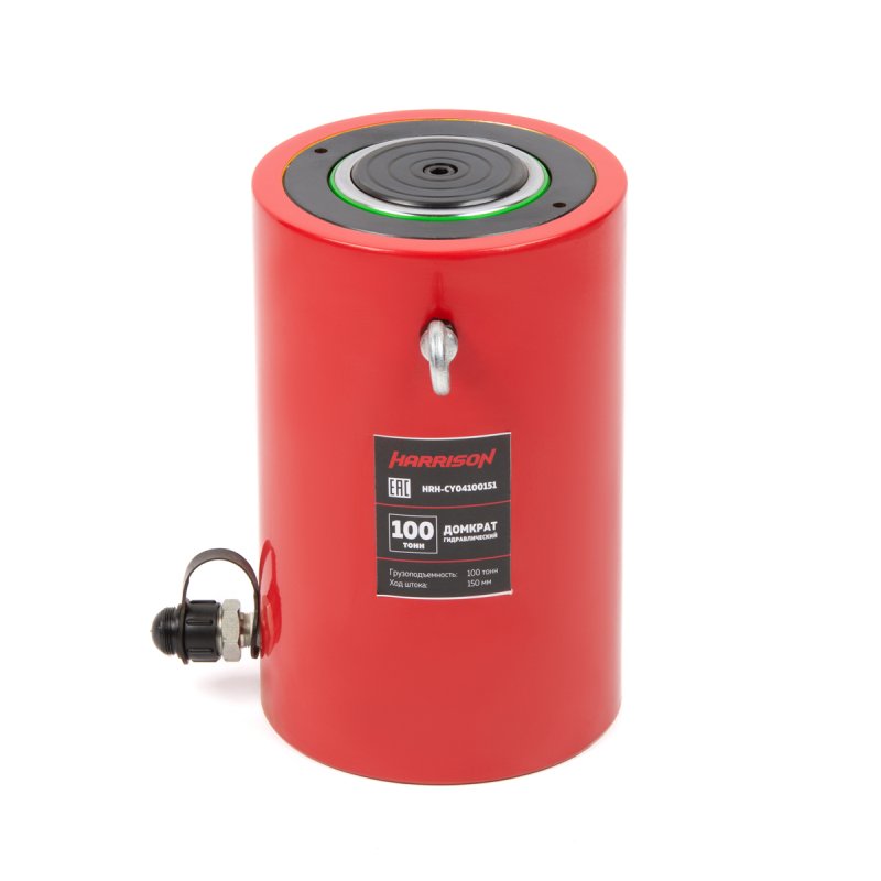 HRH-CY04100151 Гидравлический цилиндр (домкрат), однополостной 100 т, ход 150 мм