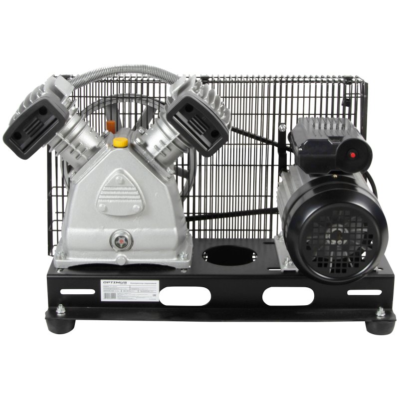 OPT-300042 Компрессор поршневой без ресивера, 420 л/мин, 2.2 КВт, 1100 об/мин OPTIMUS