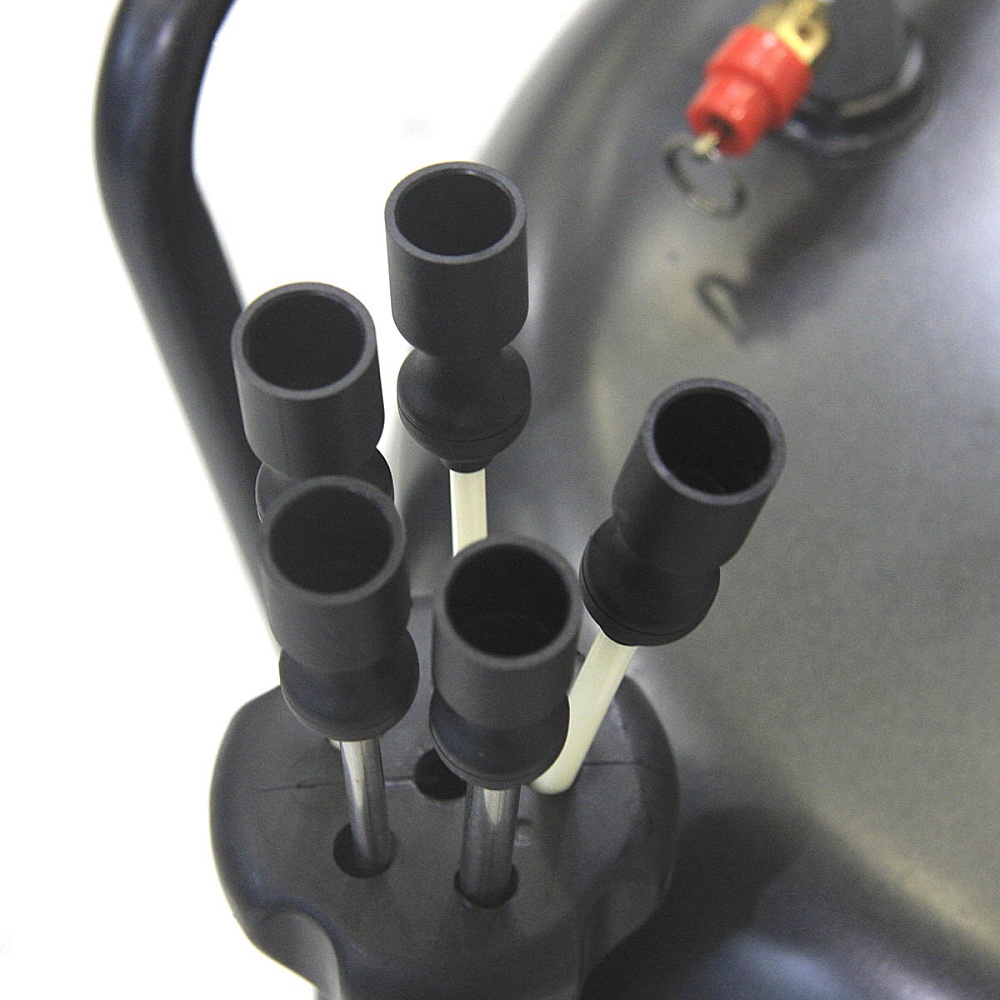 WDK-89282  Установка маслосменная 80л c  воронкой и откачкой через щуп Wiederkraft