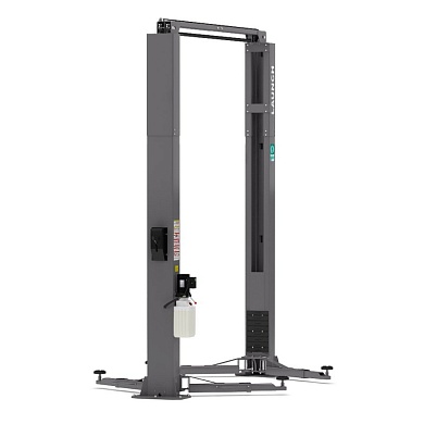 Подъемник двухстоечный с верхней синхронизацией Launch TLT-240SCS (L) серый