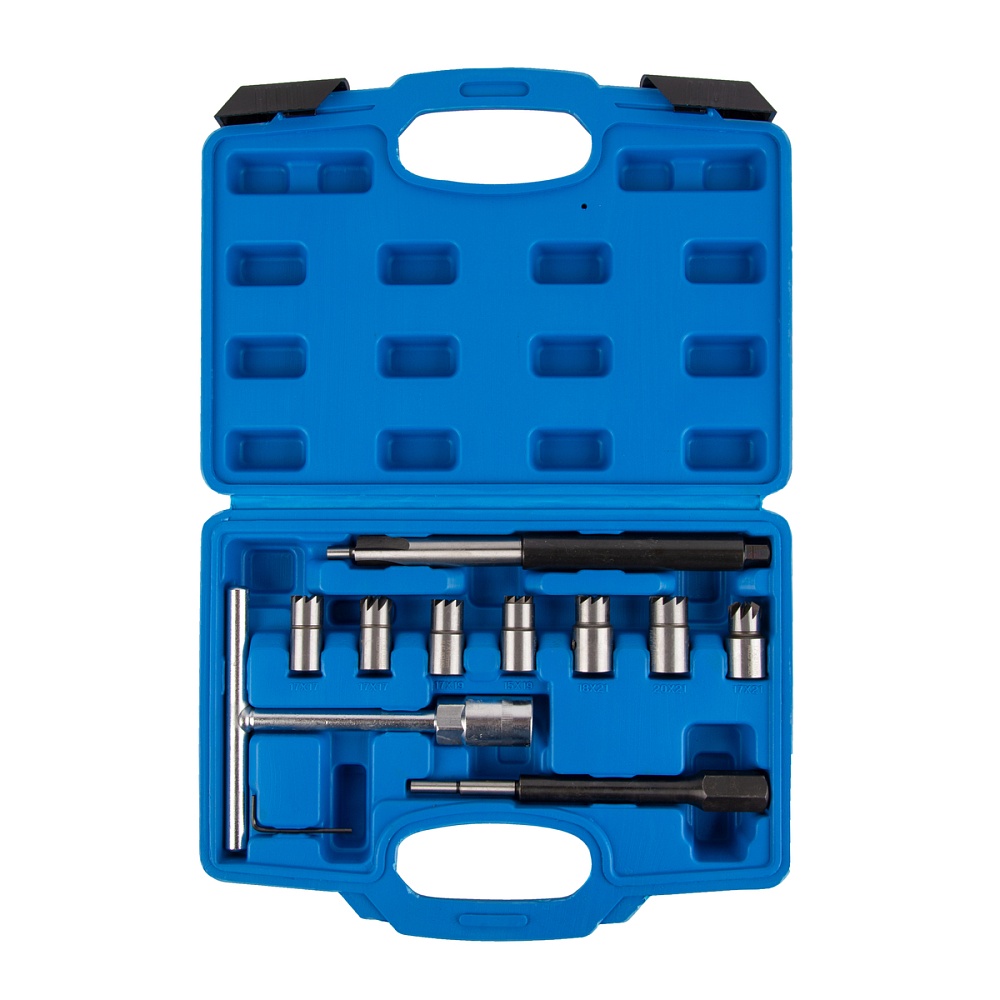 WDK-214980C1 Набор для чистки и восстановления посадочных мест форсунок Wiederkraft