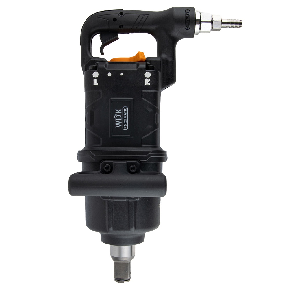 WDK-20830S Гайковерт пневматический ударный, композитный корпус, короткий привод 1", 4000 Нм