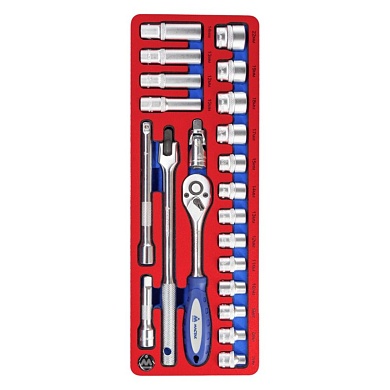 Набор торцевых головок ложемент МАСТАК 5-003222