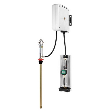 Установка заправки масла RAASM с закрытой катушкой 10м .Производительность 18л/мин. Коэф 5:1