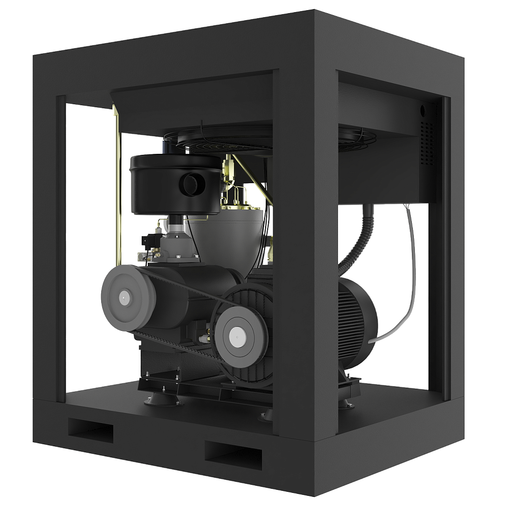 HRS-941500IP-23 Винтовой компрессор с ременным приводом Harrison: 1500 л/мин, 8 бар, 11 кВт