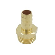 OPT-74012HHM Штуцер пневматический ёлочка, внешняя резьба 1/2", 12 мм OPTIMUS