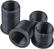 Вставки резьбовые для восстановления резьбы отверстий свечей накаливания M10×1мм., 4 предмета.