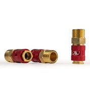 Штуцер профессиональный мама с наружной резьбой 1/2M, латунь, 25шт