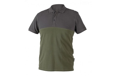 URFT Сорочка поло темно-зеленая/темно-серая L (52)