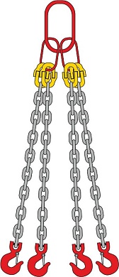 Строп цепной 2,36т-6,5м