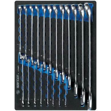 KING TONY Набор комбинированных ключей, ложемент, 20 предметов KING TONY 9-1220MRV