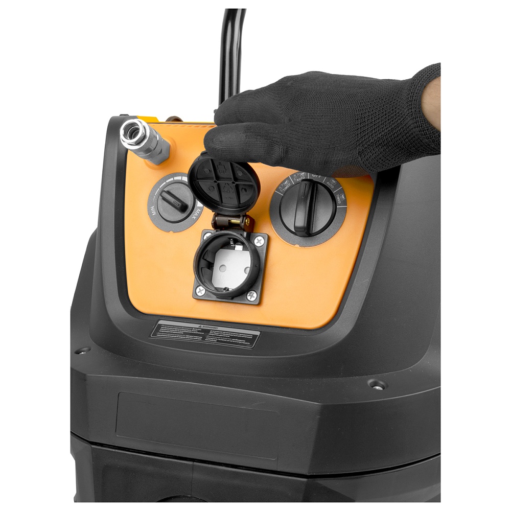 WDK-DUSTER EP+ Промышленный пылесос 1600 Вт / 40 л, с подключением электро и пневмоинструмента