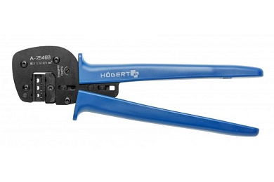 HOEGERT Пресс-клещи для разъемов MC4, 2,5/4,0/6,0 мм кв.