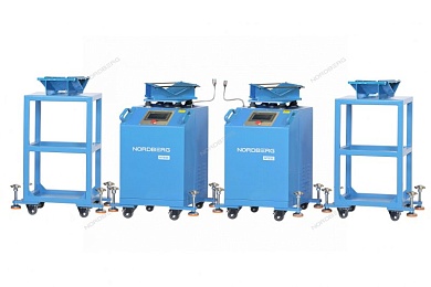 Nordberg NTE53 Люфт-детектор для диагностики подвески с поворотной площадкой и дисплеем