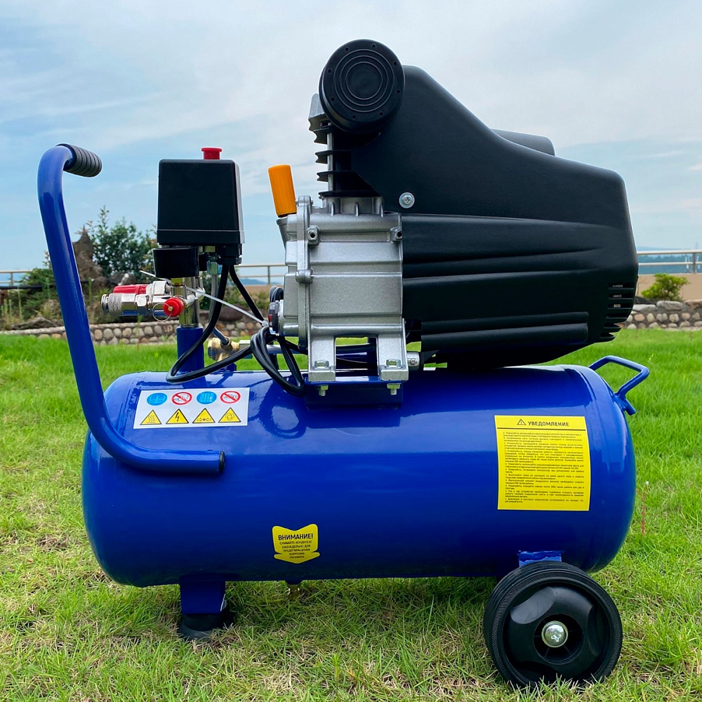 OPT-302430 Компрессор поршневой, 300л/мин, 2.2кВт, 220в, ресивер 24л OPTIMUS