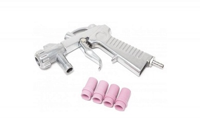 Пистолет для пескоструйного аппарата SBCG с комплектом сопел 4шт (4,5,6,7мм) ROCKFORCE /1