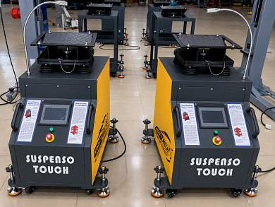 KraftWell SUSPENSO TOUCH/220 Тестер подвески, платформы, сенсорный дисплей