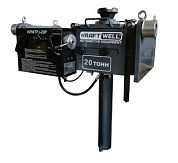 KraftWell KRWTPJ-20P Домкрат ямный (канавный подъемник) г/п 20 т. пневмогидравлический
