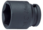 Ударная торцевая головка 3/4", 86400M31, Hans