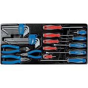 KING TONY Набор отверток, пассатижей и шестигранников Г-образных, ложемент, 29 предметов KING TONY 9-90129CR