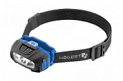 HOEGERT Налобный фонарь с датчиком движения USB 6 функций