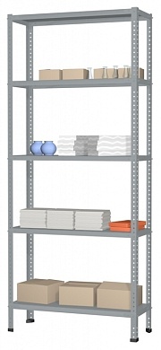 Стеллаж металлический ТС (2500х1000х600) 5 полок Верстакофф