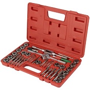 OPT-MTDS40 Набор метчиков и плашек М3 - 12, 40 предметов, метрическая резьба OPTIMUS